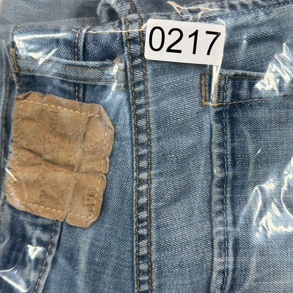Vintage American Eagle Jeans Mens 31x30 Blue Low Rise Bootcut Light Wash Denim - Picture 12 of 12